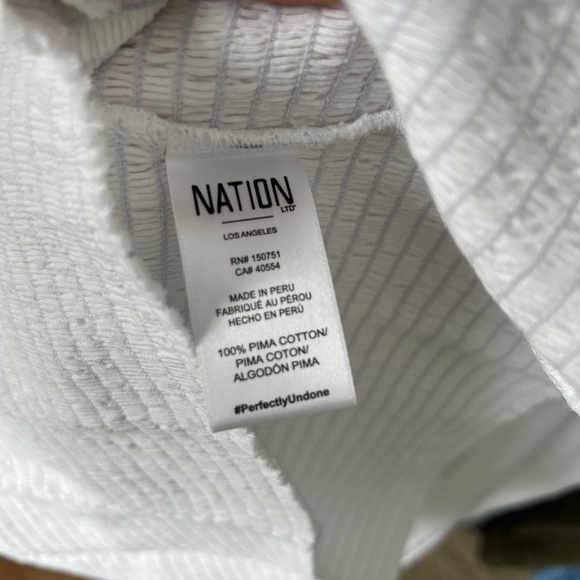 NWT Nation LTD Leilani Romantic Cut Out Top - Picture 5 of 6